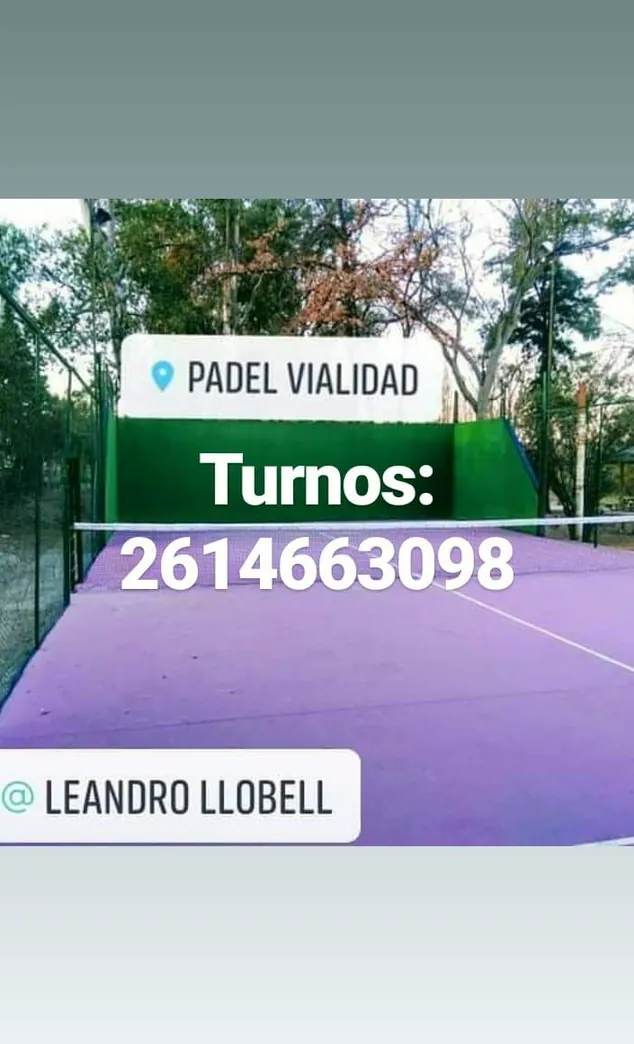 Pádel vialidad